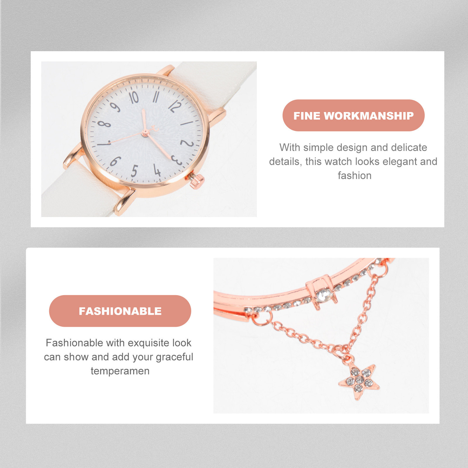 Women Formal Wear For Meeting - 1Set Quartz Women Watch Elegant Delicate