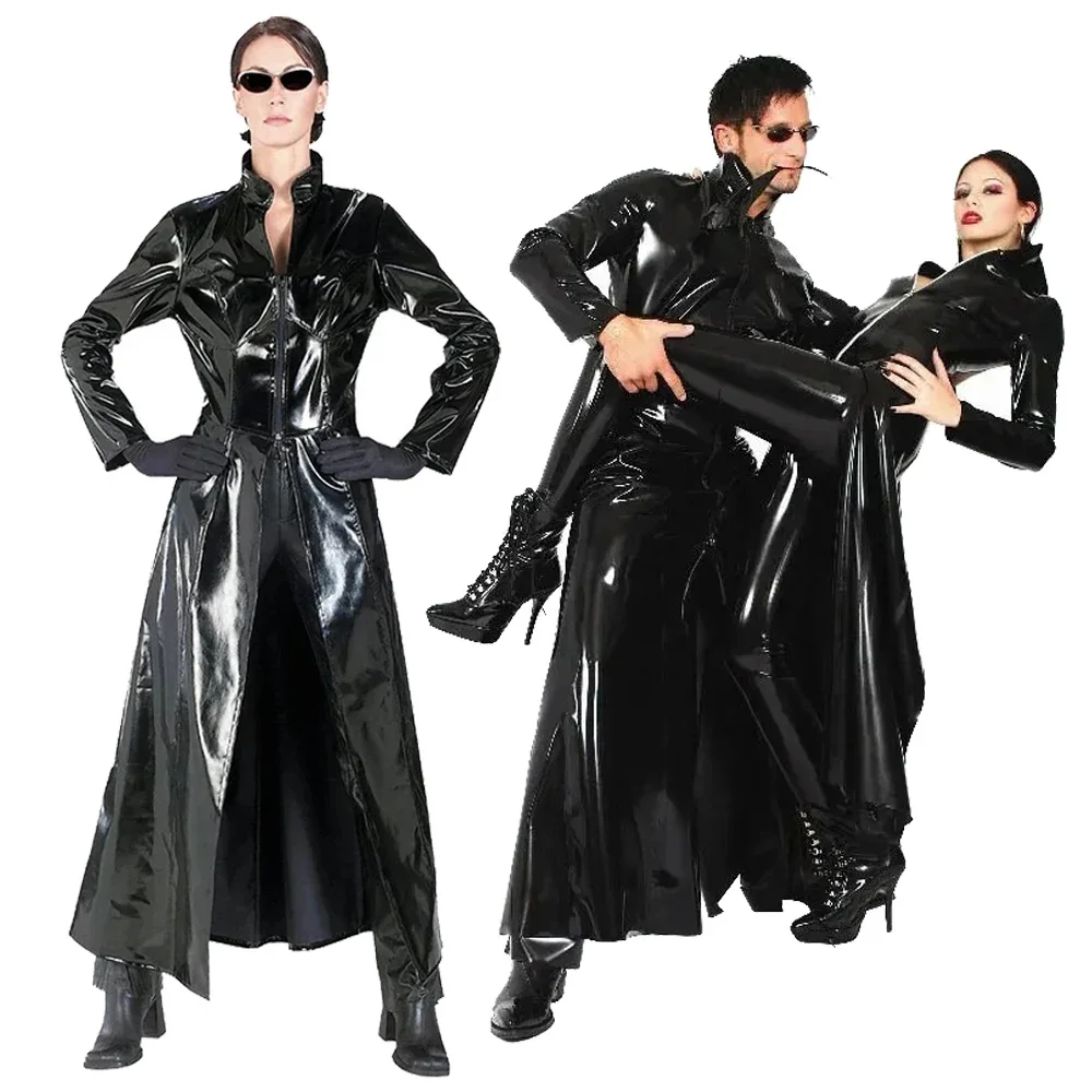 Trench Coat Formal - Halloween Party Cosplay The Matrix Costumes