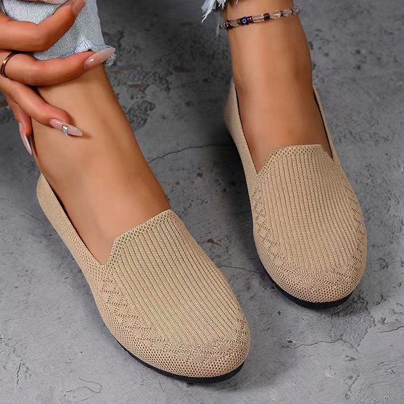 Formal Wear Women'S Loafers - Women's Knit Loafers Lightweight Anti Slip