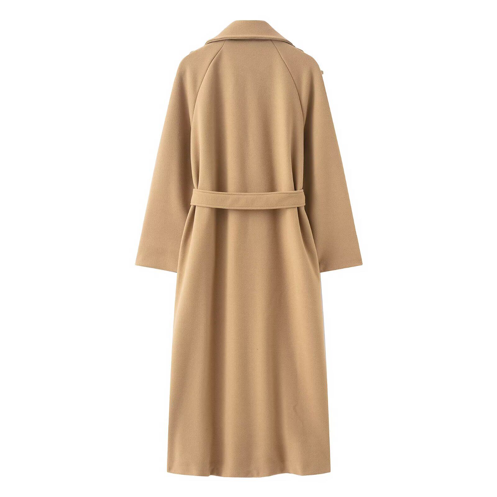 Women Fashion Black Trench Coa - Trench Coat Formal recension och pris