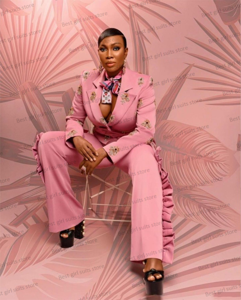 Pink Wedding Women Suit Set Bl - Women'S Formal Wear Wedding recension och pris