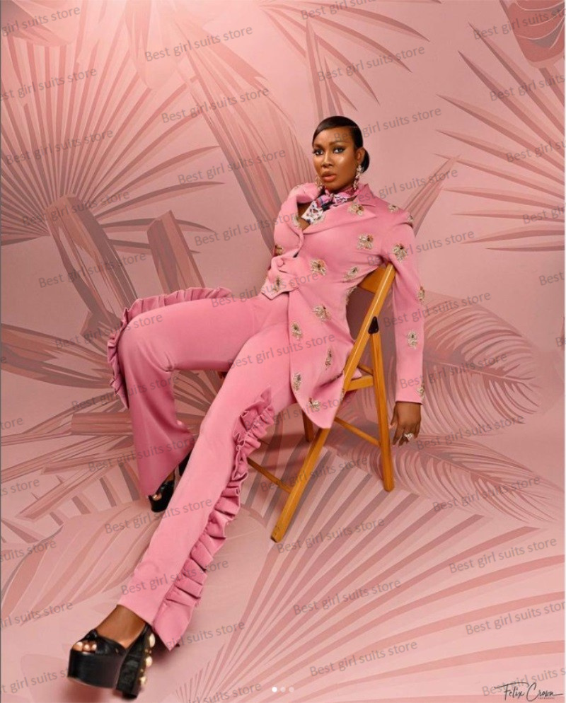 Pink Wedding Women Suit Set Bl - Women'S Formal Wear Wedding recension och pris