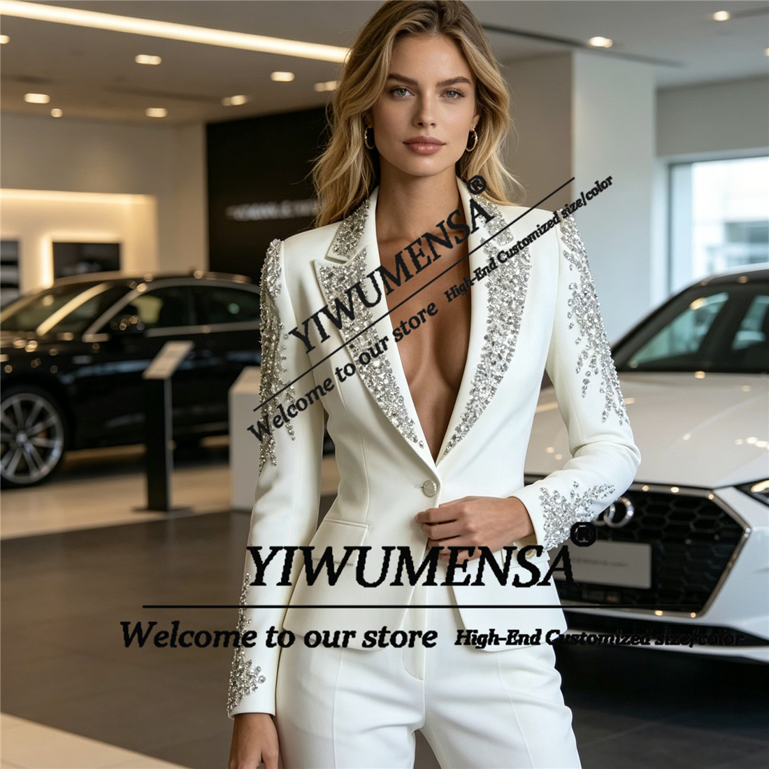 Luxury Women Suits 2 Pieces Se - Woman Formal Wear recension och pris