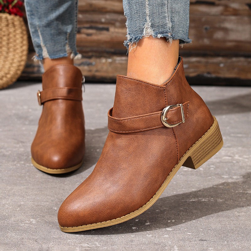 Women's Autumn Winter Ankle Bo - Woman Formal Wear recension och pris
