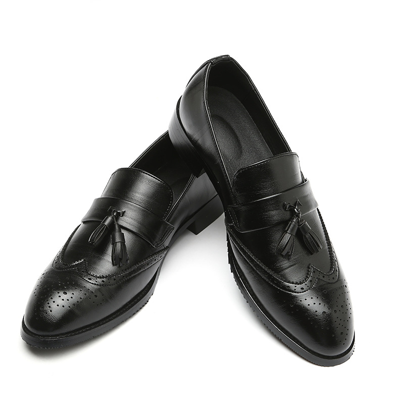 Classic Men's Leather Tassel L - Formal Wear Women'S Loafers recension och pris