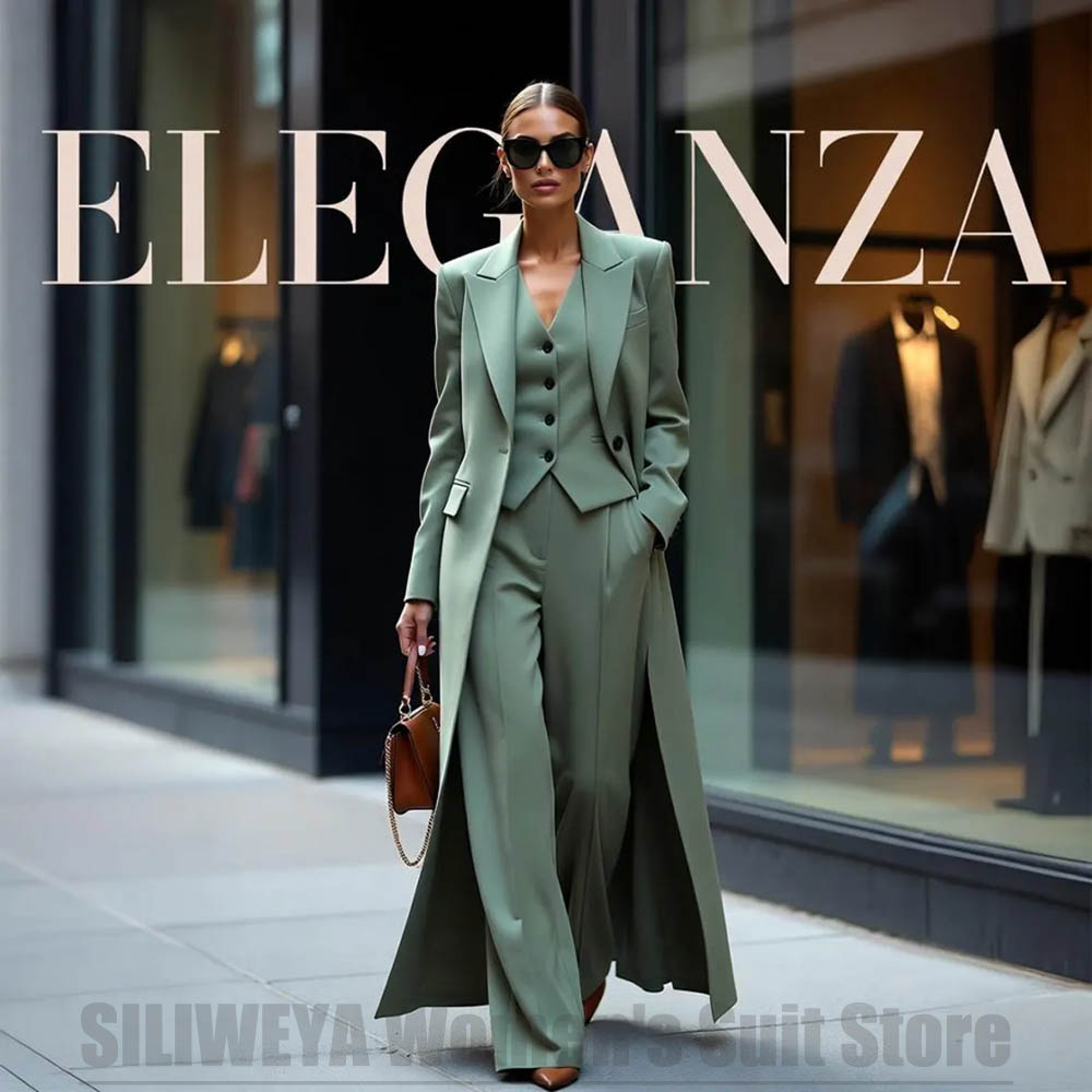 Chic Women's Suit Set Three Pi - Women'S Office Formal Wear For Ladies recension och pris