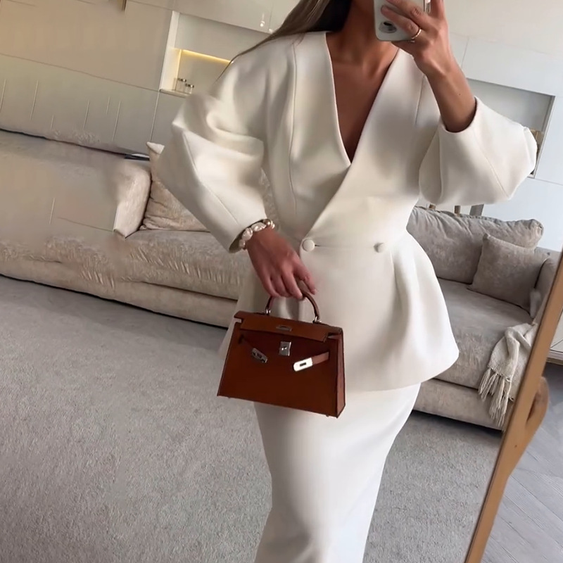 2 Piece Sets Women Outfits Ele - Women Formal Wear For Meeting recension och pris