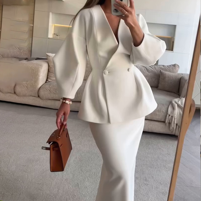 2 Piece Sets Women Outfits Ele - Women Formal Wear For Meeting recension och pris