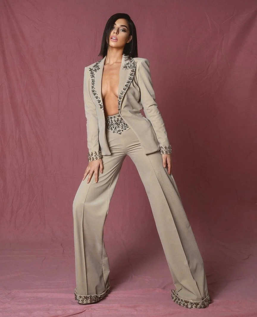 Amazing Rhinestones Women Suit - Women'S Formal Wear Wedding recension och pris