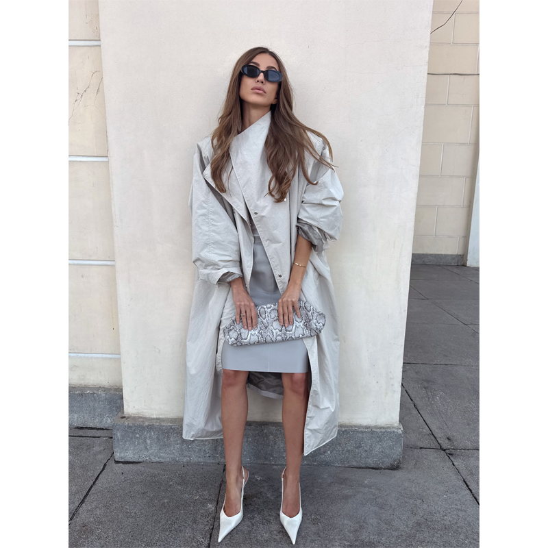 Women Casual Long Trench Coat  - Trench Coat Formal recension och pris