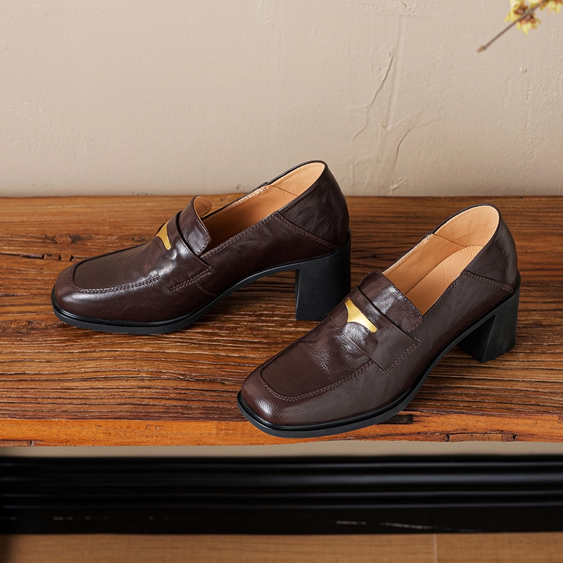 AIYUQI Women's Loafers Thick-s - Formal Dress Female recension och pris