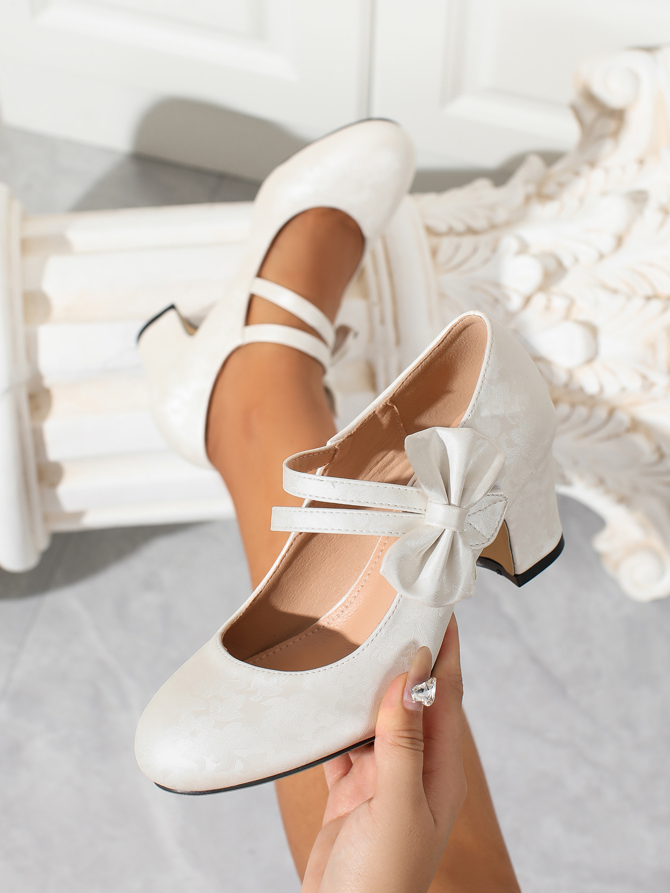 Large size women's shoes bow M - Women Formal Wear With Shoes recension och pris