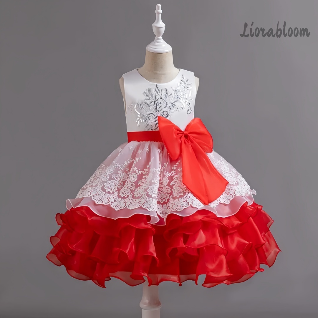 Girls' Dress With Large Bow Sl - Woman Formal Wear recension och pris