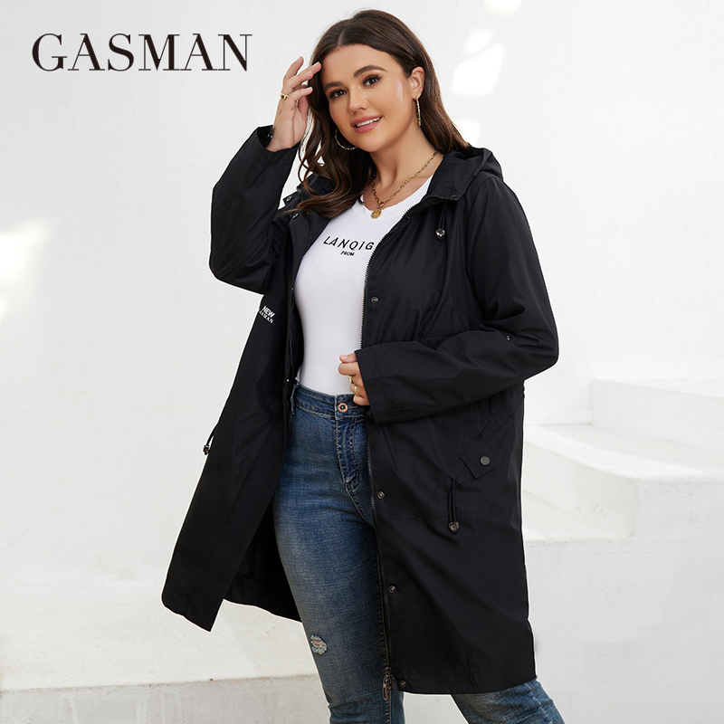 GASMAN Autumn  Trench Coat Plu - Trench Coat Formal recension och pris