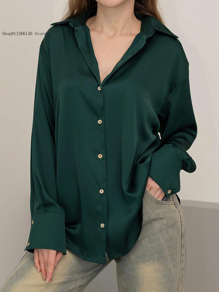 Female Button Silk for Women E - Women Formal Wear Winter recension och pris