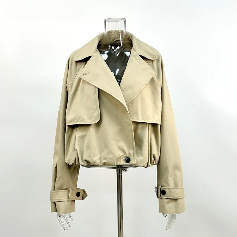 Women's Fashion Single Button  - Trench Coat Formal recension och pris