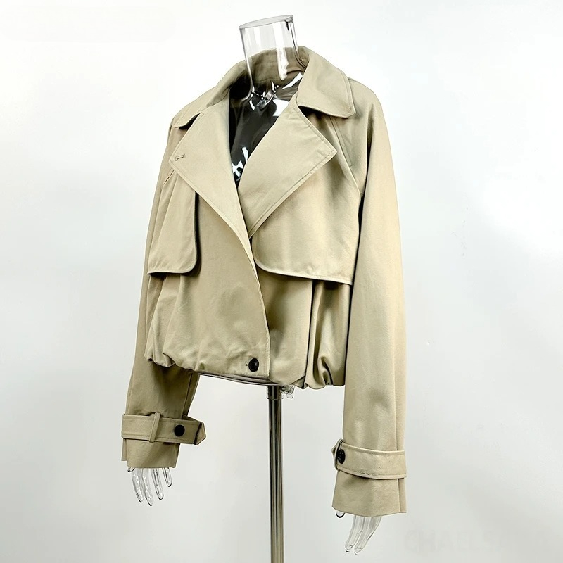 Women's Fashion Single Button  - Trench Coat Formal recension och pris