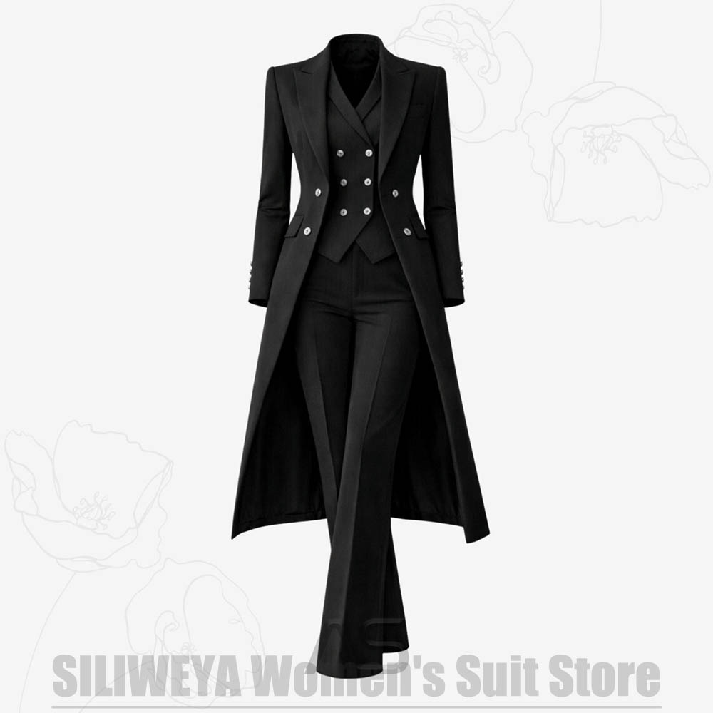 Women's Suit 3 Piece Double Br - Women'S Formal Wear Wedding recension och pris