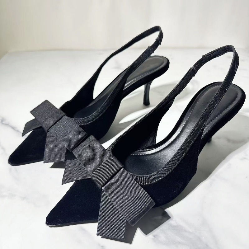 Ladies Thin Heel Pointed Toe S - Slingback Heel Formal recension och pris