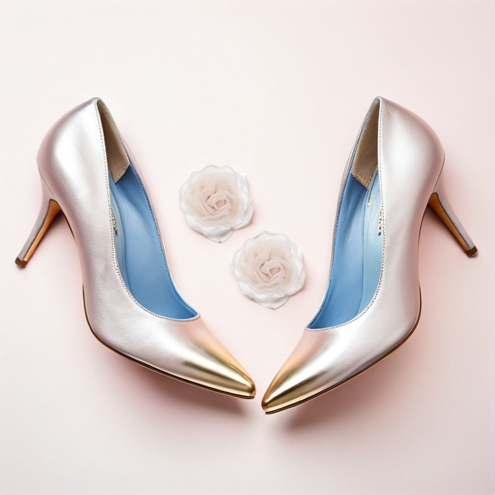 1Pair Removable Lace Rose Shoe - Women Formal Wear With Shoes recension och pris