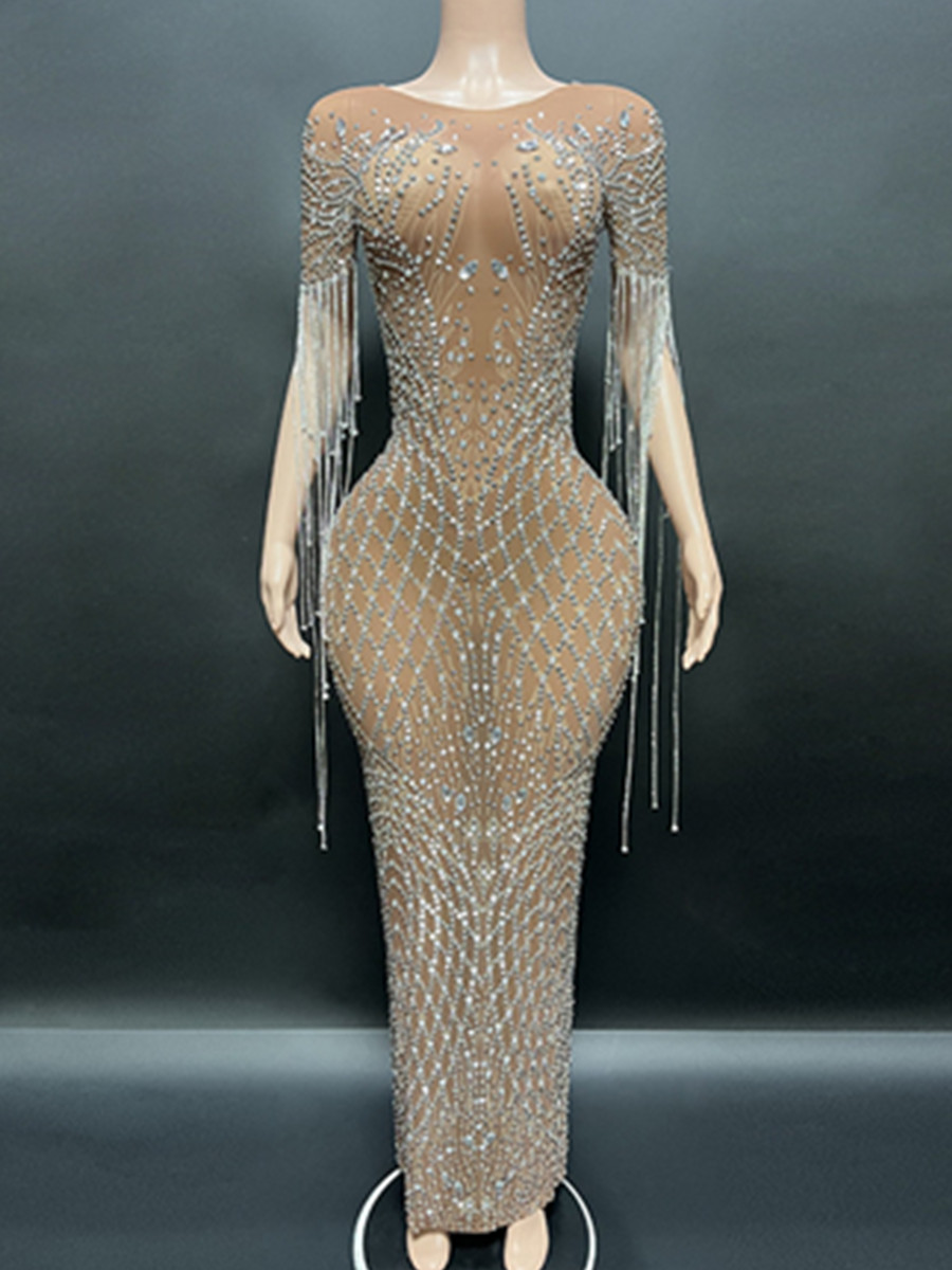 Luxury Crystal Mermaid Evening - Women'S Formal Wear Wedding recension och pris