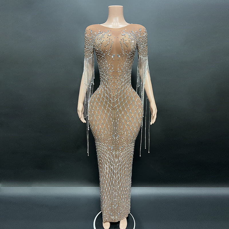Luxury Crystal Mermaid Evening - Women'S Formal Wear Wedding recension och pris