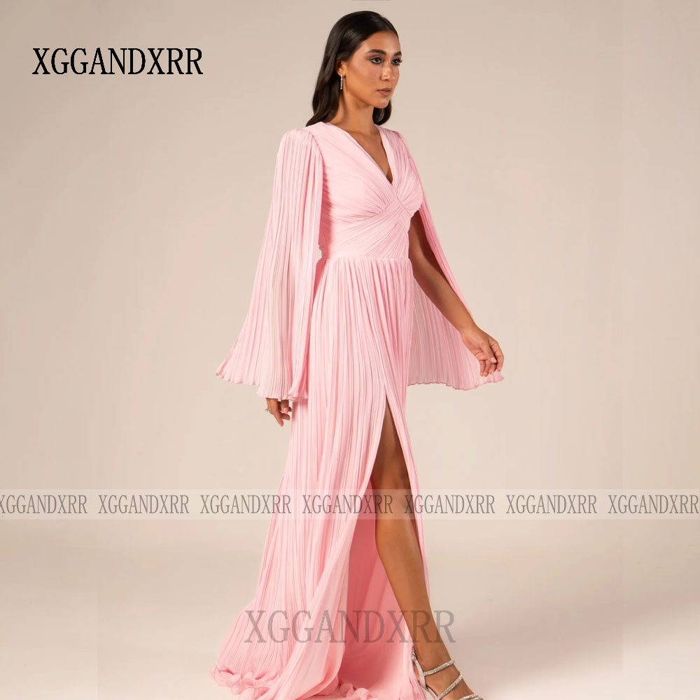 Customized Pink A Line Prom Dr - Formal Gala Wear Women recension och pris