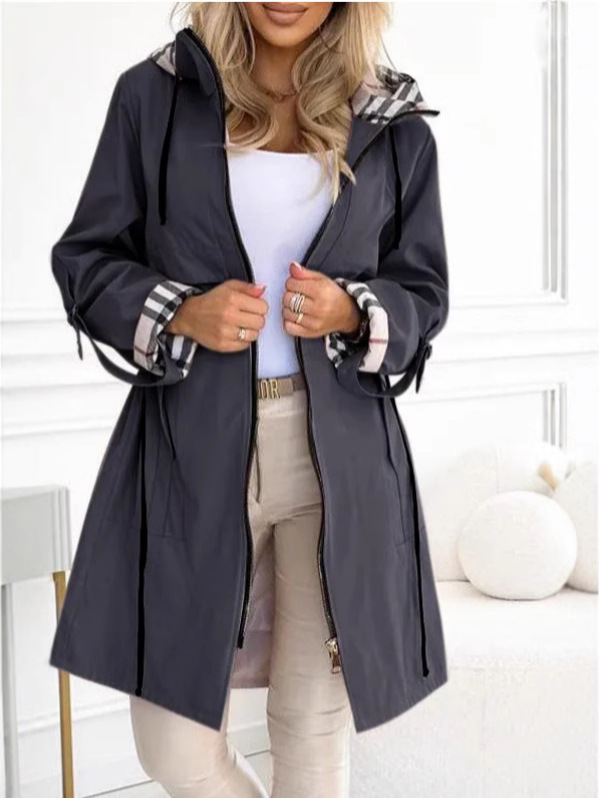 Fashion Trench Coat Woman Autu - Trench Coat Formal recension och pris