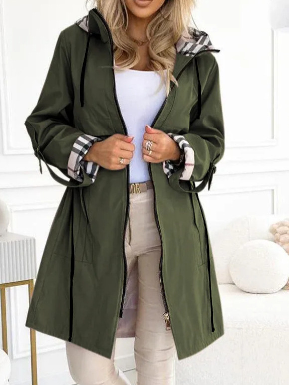Fashion Trench Coat Woman Autu - Trench Coat Formal recension och pris