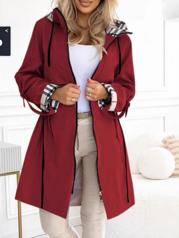 Fashion Trench Coat Woman Autu - Trench Coat Formal recension och pris
