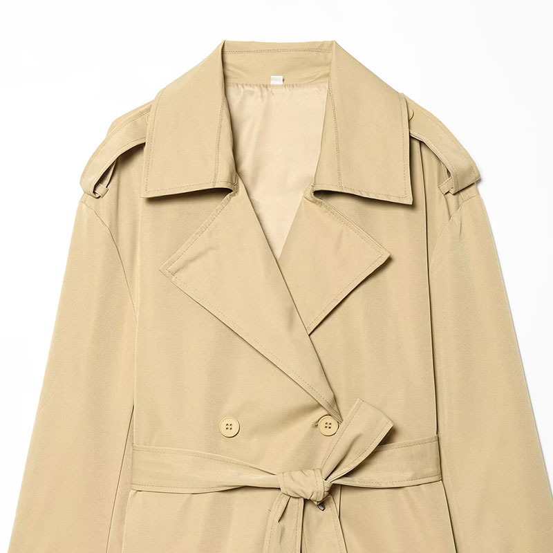 Nlzgmsj 2026 Spring French Sty - Trench Coat Formal recension och pris