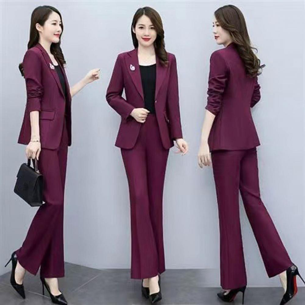 2 Pcs/Set Lady Formal Coat Pan - Women'S Office Formal Wear For Ladies recension och pris