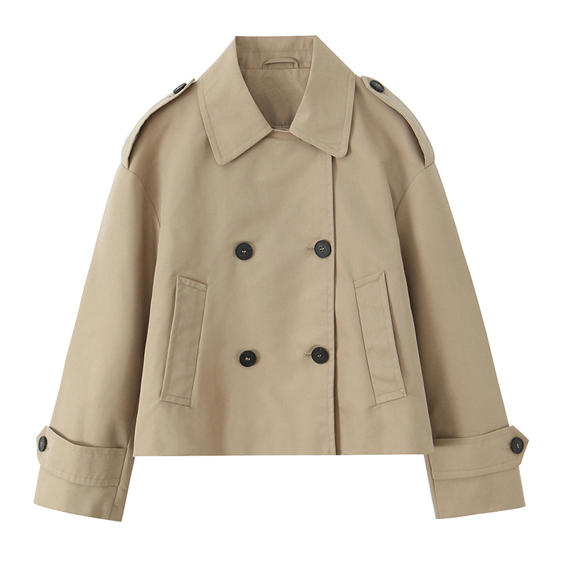 Willshela Women Fashion Khaki  - Trench Coat Formal recension och pris